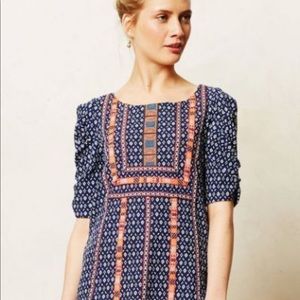 NWT Anthropologie Akemi + Kin embroidered tunic